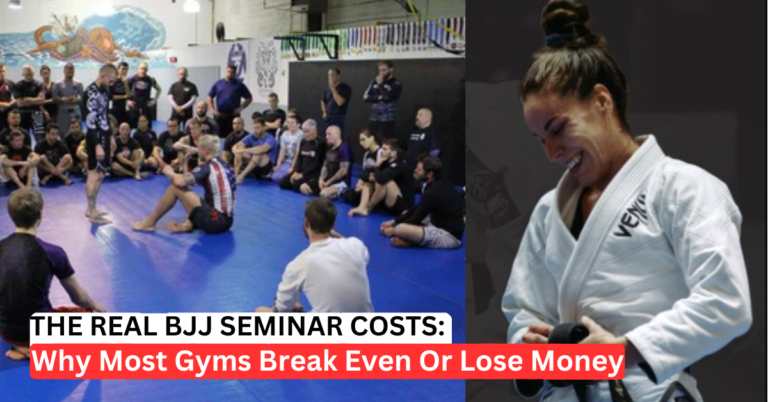 BJJ Seminar Economy Breakdown: Who Actually Makes Money At A Packed Seminar?