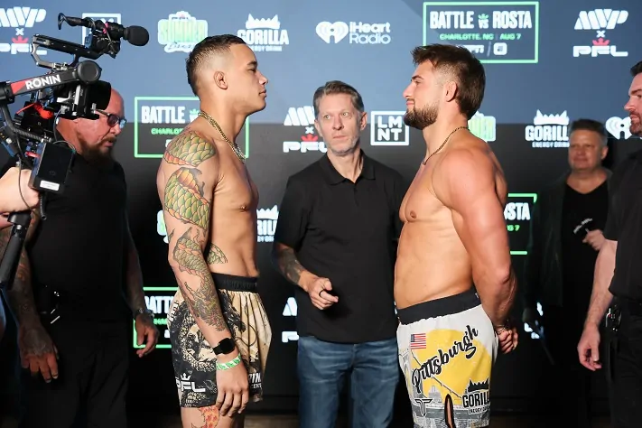 Battle vs. Rosta Full Results Bryan Battle and Dalton Rosta, PFL Charlotte