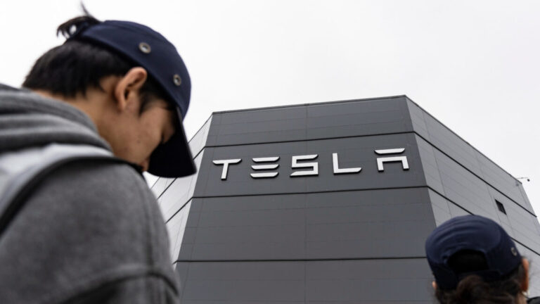 China is Tesla’s cash cow, but for how much longer? The Tesla Inc. Gigafactory plant during a media tour in Shanghai, China, on Tuesday, April 14, 2026. Tesla faces relentless competition in China from high-tech domestic rivals like Xiaomi Corp. and BYD Co. Photographer: Qilai Shen/Bloomberg via Getty Images