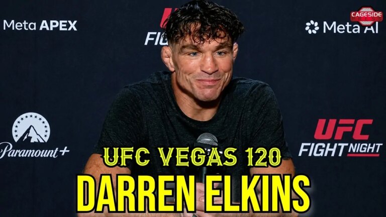Darren Elkins Explains Decision To Retire, "I've always wanted to lay my gloves in the octagon."