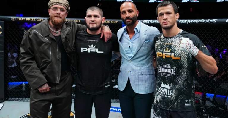 Don’t send location! Watch Jake Paul’s feeble attempt to recruit Khabib for MVP MMA MVP head sees ‘massive enterprise value’ in paying fighters 50% of revenue