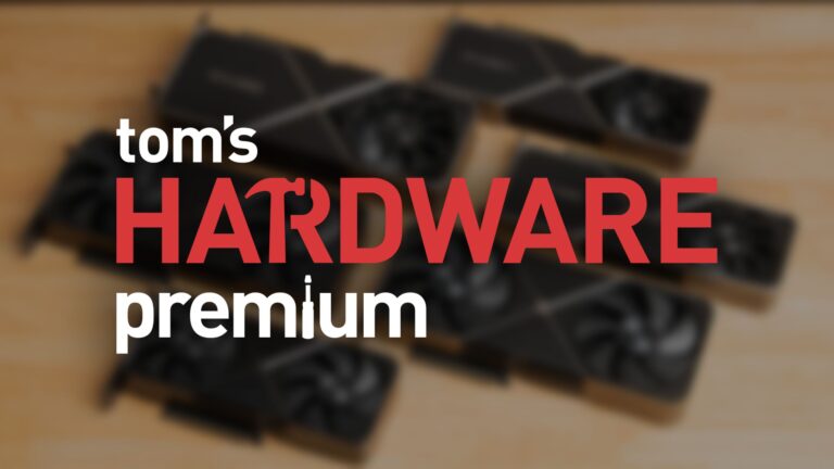 This week on Tom’s Hardware Premium: August 7, 2026 — Inside China’s lithography efforts, co-packaged optics get a spotlight, and Samsung debuts next-gen memory tech Tom's Hardware Premium Logo on background of GPUs on a table