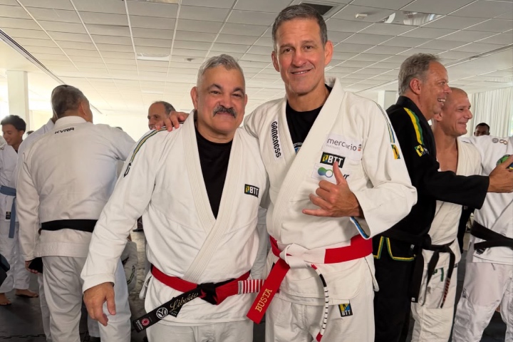 UFC Champion & BJJ Legend Murilo Bustamante Promoted To Coral Belt UFC Champion & BJJ Legend Murilo Bustamante Promoted To Coral Belt