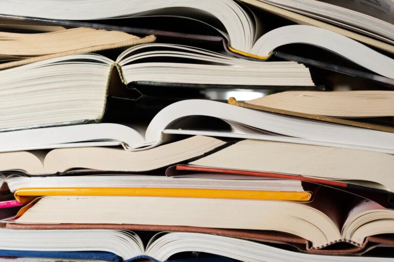 Authors push back as publishers and agents make claims on Anthropic settlement Stack of open books