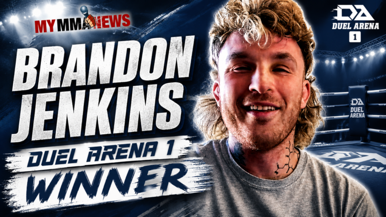 Brandon Jenkins wants Mike Perry rematch at 170-pounds after Duel Arena 1 win Brandon Jenkins, Mike Perry, Duel Arena