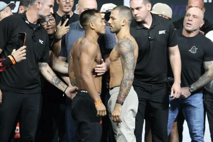 Memorable Flyweight Title Fight Sees Joshua Van Silence Critics, Beat Alexandre Pantoja Joshua Van and Alexandre Pantoja, UFC 331