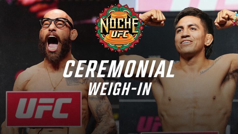 Noche UFC weigh-in results – Silva vs. Delgado Noche UFC
