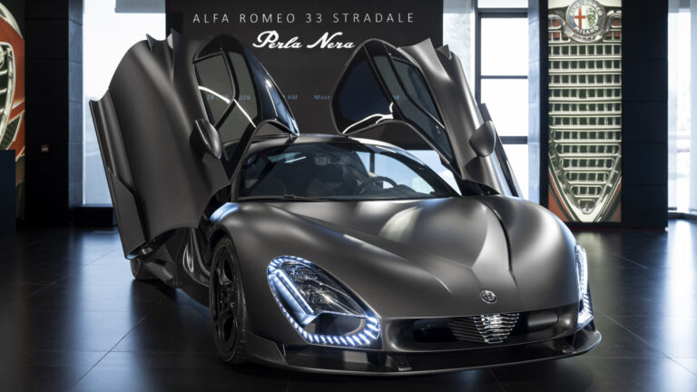 Alfa Romeo's New One-Off Supercar Is A Carbon Fiber Work Of Art