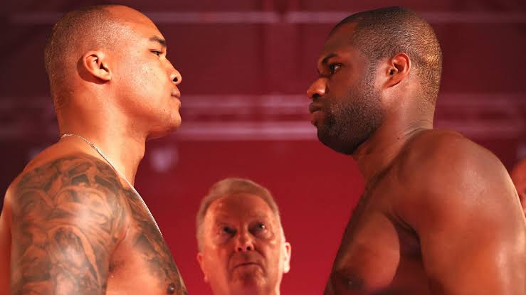 Daniel Dubois vs. Fabio Wardley 2 weigh-in results Daniel Dubois