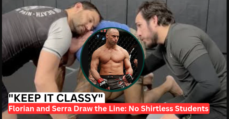 Kenny Florian and Matt Serra on Jiu-Jitsu Gym Standards: "Keep It Classy" — No Shirtless Students