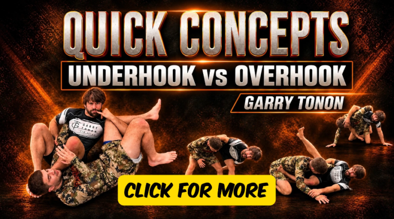 Quick Concepts: Underhook vs Overhook Garry Tonon DVD Review