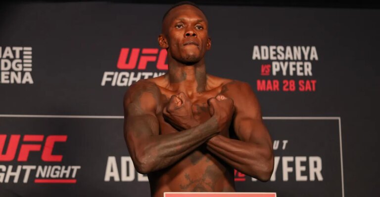 Report: Israel Adesanya vs. Shara Bullet targeted for UFC Saudi Arabia main event on Dec. 5