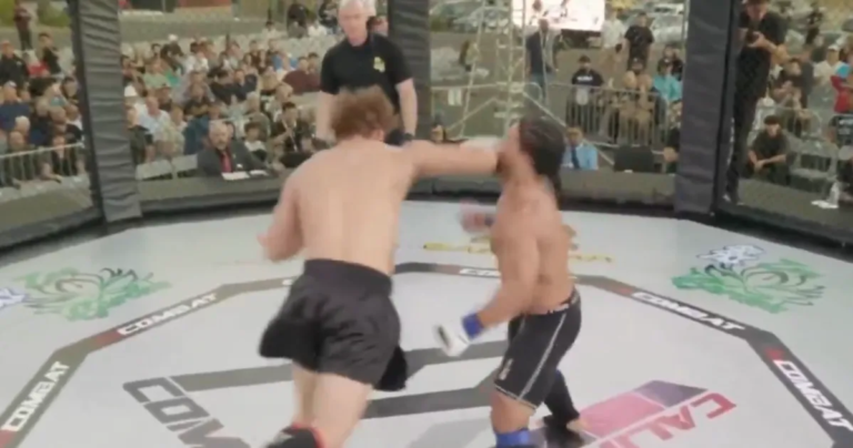 Video! MMA Fighter Channels Inner GSP, Delivers Viral Superman Punch KO