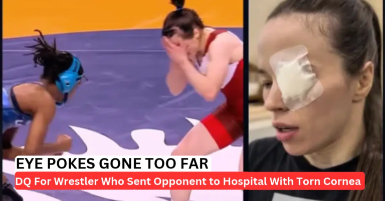 Wrestling Eye Poke Disqualification: Morgan Turner DQ'd, Elizaveta Smirnova Hospitalized